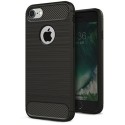 Калъф-Techsuit - Carbon Silicone - iPhone 7 / 8 - Black