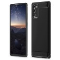 Калъф-Techsuit - Carbon Silicone - Samsung Galaxy Note 20 / Note 20 5G - Black