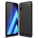 Калъф-Techsuit - Carbon Silicone - Samsung Galaxy A7 2018 - Black