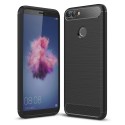 Калъф-Techsuit - Carbon Silicone - Huawei P Smart - Black