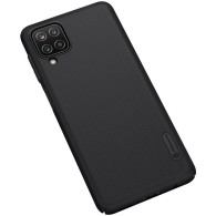Калъф Nillkin Super Frosted Shield Case + kickstand за Samsung Galaxy A12 black