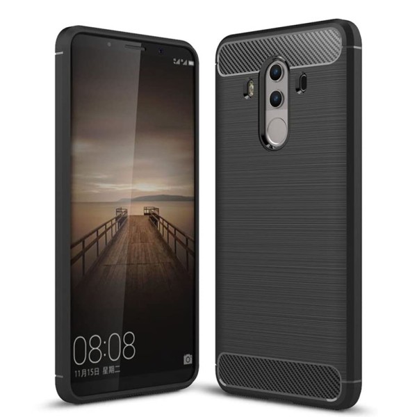 Калъф-Techsuit - Carbon Silicone - Huawei Mate 10 Pro - Black
