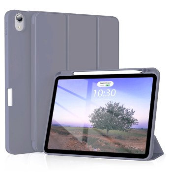 Калъф Tech-Techsuit - Flex Trifold (with Pencil Holder) - iPad Air 4 (2020) / Air 5 (2022) - Purple