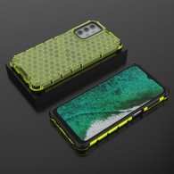 Калъф fixGuard Honeycomb Case armor cover with TPU Bumper for Samsung Galaxy A32 5G green