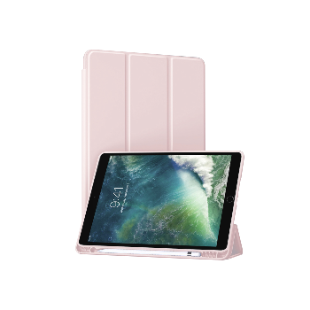 Калъф -Techsuit - Flex Trifold (with Pencil Holder) - iPad Air 10.5 2019 / iPad Pro 10.5 2017 - Pink