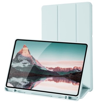 Калъф -Techsuit - Flex Trifold (with Pencil Holder) - Samsung Galaxy Tab S6 Lite (2020/2022/2024) - Sky Blue