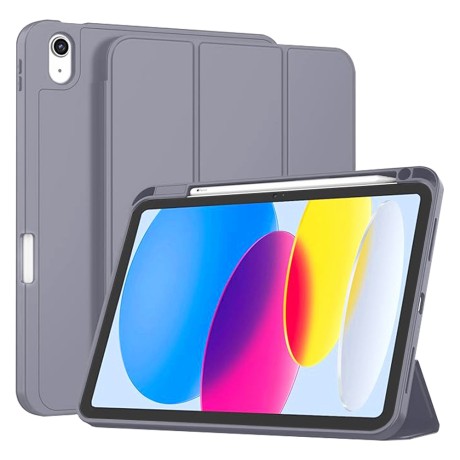 Калъф -Techsuit - Flex Trifold (with Pencil Holder) - iPad 10 (2022) 10.9 - Purple