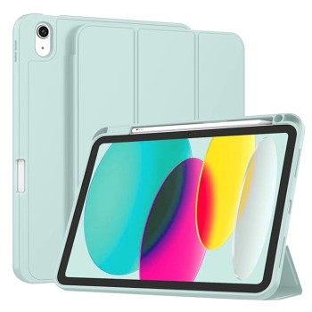 Калъф -Techsuit - Flex Trifold (with Pencil Holder) - iPad 10 (2022) 10.9 - Sky Blue