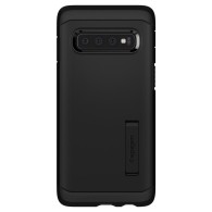 Spigen Tough Armor хибриден кейс с най-висока степен на защита Tech за Samsung Galaxy S10+ Plus, Black