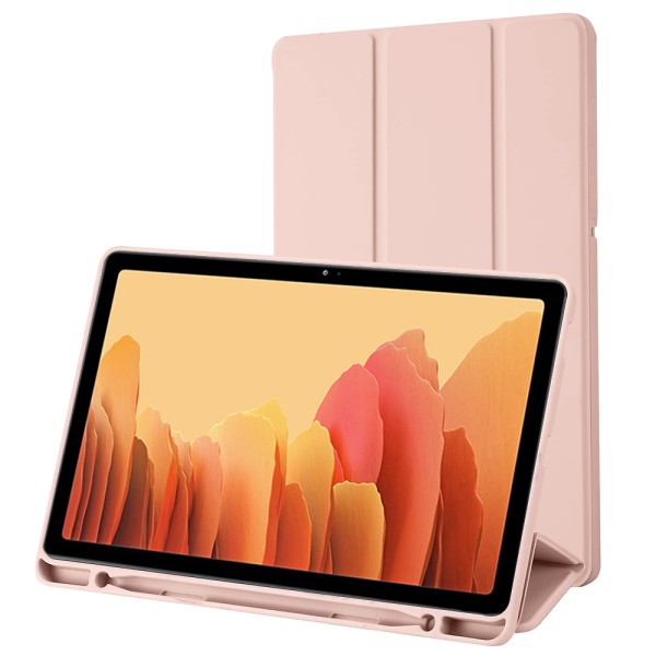 Калъф -Techsuit - Flex Trifold (with Pencil Holder) - Samsung Galaxy Tab A7 10.4 2020 T500/T505 - Pink
