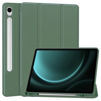 Калъф -Techsuit - Flex Trifold (with Pencil Holder) - Samsung Galaxy Tab S9 FE - Green