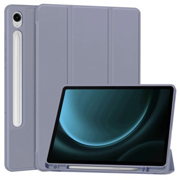 Калъф -Techsuit - Flex Trifold (with Pencil Holder) - Samsung Galaxy Tab S9 FE - Purple