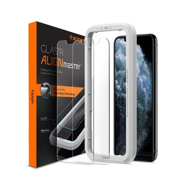 Стъклен протектор SPIGEN Glass TR за iPhone 11 Pro, 2 Броя