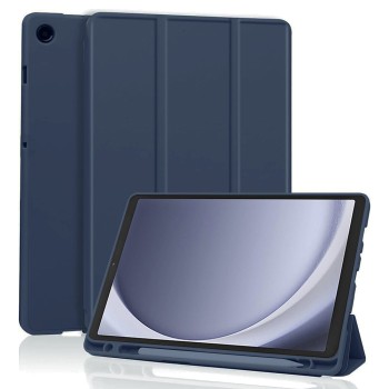 Калъф -Techsuit - Flex Trifold (with Pencil Holder) - Samsung Galaxy Tab A9 - Dark Blue