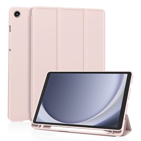 Калъф -Techsuit - Flex Trifold (with Pencil Holder) - Samsung Galaxy Tab A9 - Pink