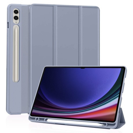 Калъф -Techsuit - Flex Trifold (with Pencil Holder) - Samsung Galaxy Tab S9 Ultra - Purple