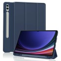 Калъф -Techsuit - Flex Trifold (with Pencil Holder) - Samsung Galaxy Tab S9 Ultra - Dark Blue