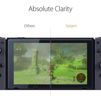 Стъклен протектор SPIGEN Glass TR за Nintendo Switch, 2 Броя