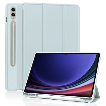 Калъф -Techsuit - Flex Trifold (with Pencil Holder) - Samsung Galaxy Tab S9 Ultra - Sky Blue