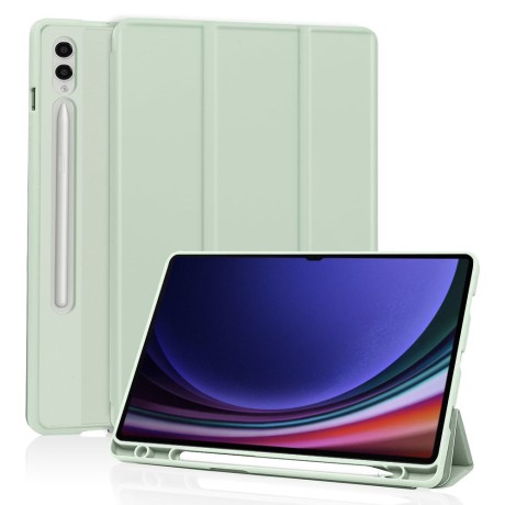 Калъф -Techsuit - Flex Trifold (with Pencil Holder) - Samsung Galaxy Tab S9 Ultra - Matcha Green