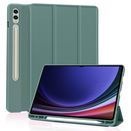 Калъф -Techsuit - Flex Trifold (with Pencil Holder) - Samsung Galaxy Tab S9 Ultra - Green