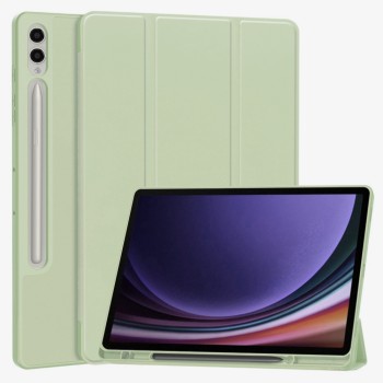 Калъф-Techsuit - Flex Trifold (with Pencil Holder) - Samsung Galaxy Tab S9 Plus - Matcha Green
