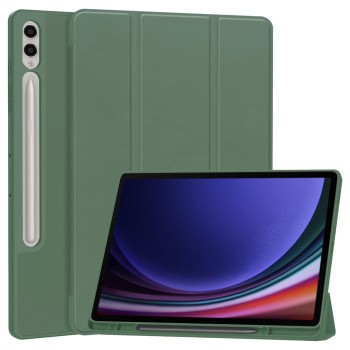 Калъф-Techsuit - Flex Trifold (with Pencil Holder) - Samsung Galaxy Tab S9 Plus - Green