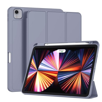 Калъф-Techsuit - Flex Trifold (with Pencil Holder) - iPad Pro 11 (2018 / 2020 / 2021 / 2022) - Purple