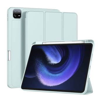 Калъф-Techsuit - Flex Trifold (with Pencil Holder) - Xiaomi Pad 6 / Pad 6 Pro - Sky Blue