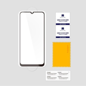 Стъклен протектор SPIGEN Glass FC за Samsung Galaxy A50, Черен