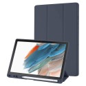 Калъф-Techsuit - Flex Trifold (with Pencil Holder) - Samsung Galaxy Tab A8 10.5 (2021) - Dark Blue