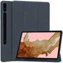 Калъф-Techsuit - Flex Trifold (with Pencil Holder) - Samsung Galaxy Tab S7 / S8 - Dark Blue