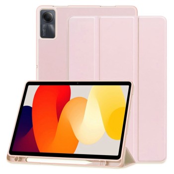 Калъф-Techsuit - Flex Trifold (with Pencil Holder) - Xiaomi Redmi Pad SE - Pink