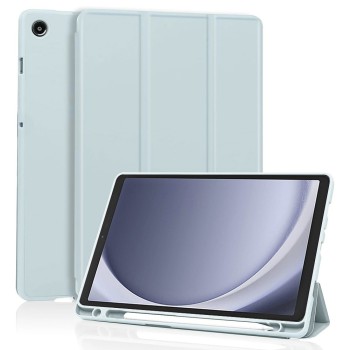 Калъф-Techsuit - Flex Trifold (with Pencil Holder) - Samsung Galaxy Tab A9 - Sky Blue