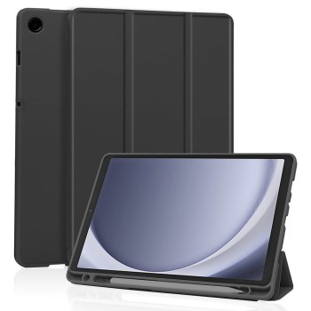Калъф-Techsuit - Flex Trifold (with Pencil Holder) - Samsung Galaxy Tab A9 - Black