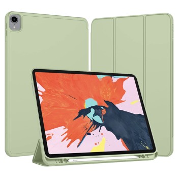Калъф-Techsuit - Flex Trifold (with Pencil Holder) - iPad Pro 12.9 (2018/2020/2021/2022) - Matcha Green