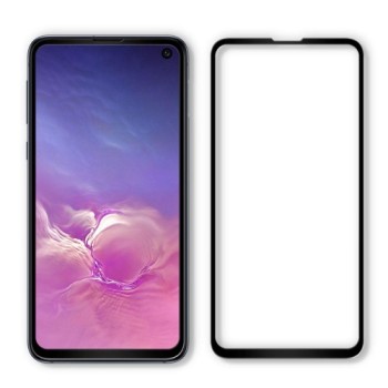 Стъклен протектор SPIGEN Glass FC за Samsung Galaxy S10e, Черен