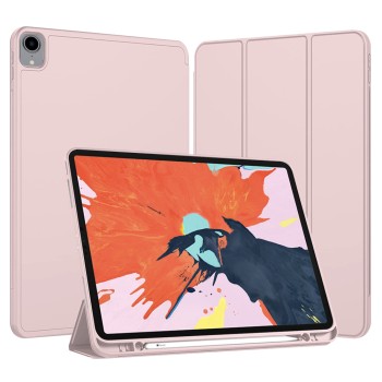 Калъф-Techsuit - Flex Trifold (with Pencil Holder) - iPad Pro 12.9 (2018/2020/2021/2022) - Pink