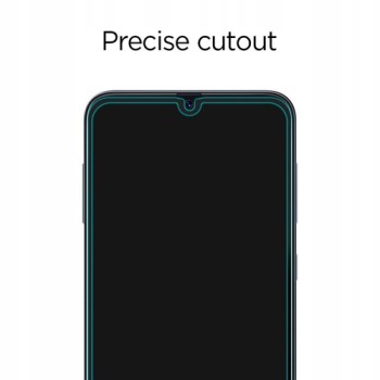 Стъклен протектор SPIGEN Glass FC за Samsung Galaxy A70, Черен