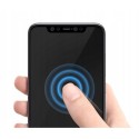 Стъклен протектор SPIGEN Glass FC за Xiaomi Mi8, Черен