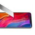 Стъклен протектор SPIGEN Glass FC за Xiaomi Mi8, Черен