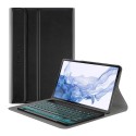 Калъф-Techsuit - CozyTab Case (with RGB Wireless Magnetic Keyboard) - Samsung Galaxy Tab S8 - Black