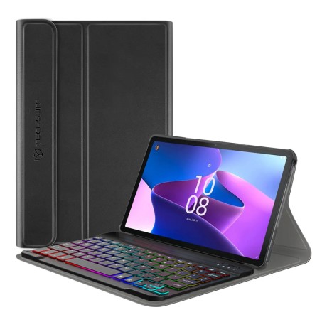 Калъф-Techsuit - CozyTab Case (with RGB Wireless Magnetic Keyboard) - Lenovo Tab M10 3rd Gen (TB328FU/TB328XU) - Black