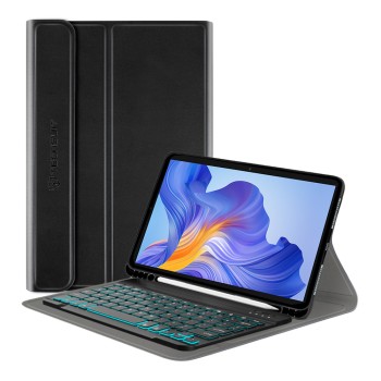 Калъф-Techsuit - CozyTab Case (with RGB Wireless Magnetic Keyboard) - Honor Pad X8 - Black