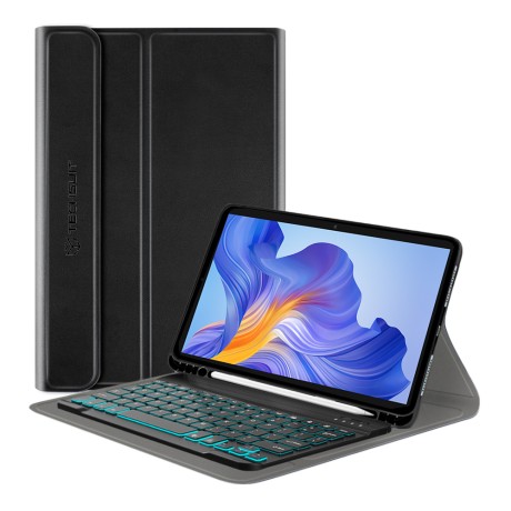 Калъф-Techsuit - CozyTab Case (with RGB Wireless Magnetic Keyboard) - Honor Pad X8 - Black
