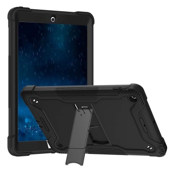 Калъф-Techsuit - Rugged TabShell + Screen Protector - iPad 9.7 (2017 / 2018) - Black