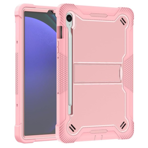 Калъф-Techsuit - Rugged TabShell + Screen Protector - Samsung Galaxy Tab S9 FE - Rose Gold