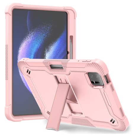 Калъф-Techsuit - Rugged TabShell + Screen Protector - Xiaomi Pad 6 / Pad 6 Pro - Rose Gold