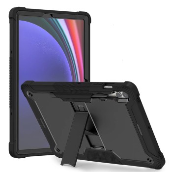 Калъф-Techsuit - Rugged TabShell + Screen Protector - Samsung Galaxy Tab S9 Plus - Black