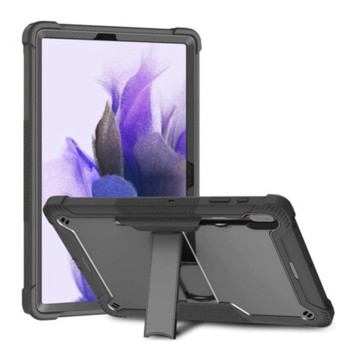 Калъф-Techsuit - Rugged TabShell + Screen Protector - Samsung Galaxy Tab S7 Plus / S8 Plus - Black